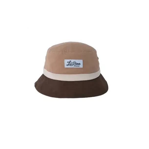 Lil' Boo Block Bucket Hat Brown